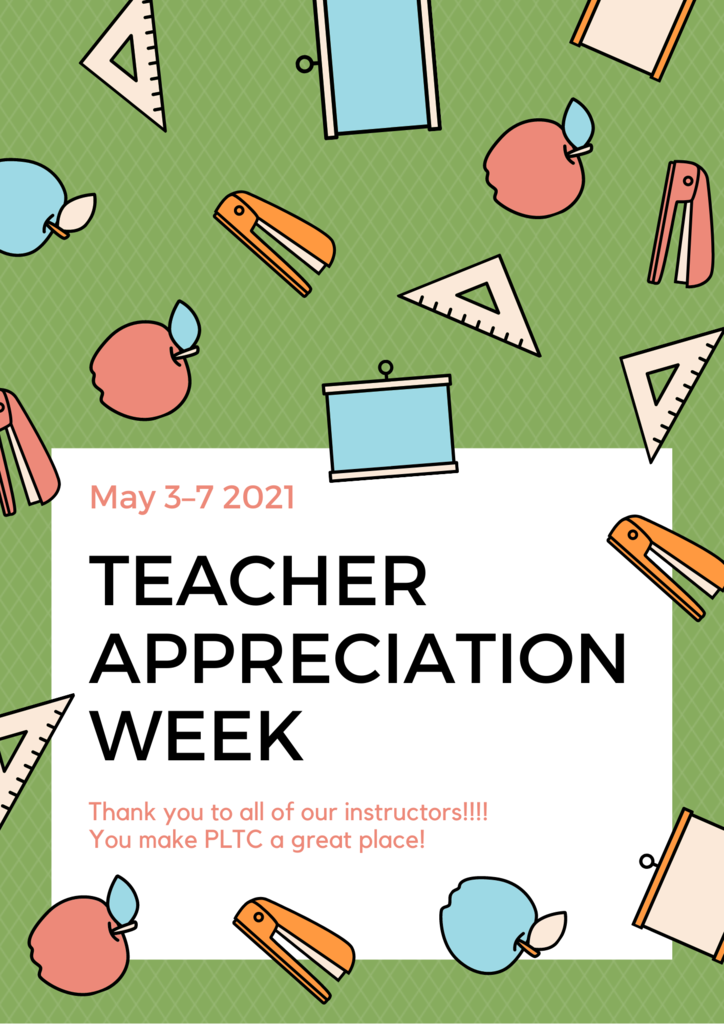 Teacher appreciation with school supplies