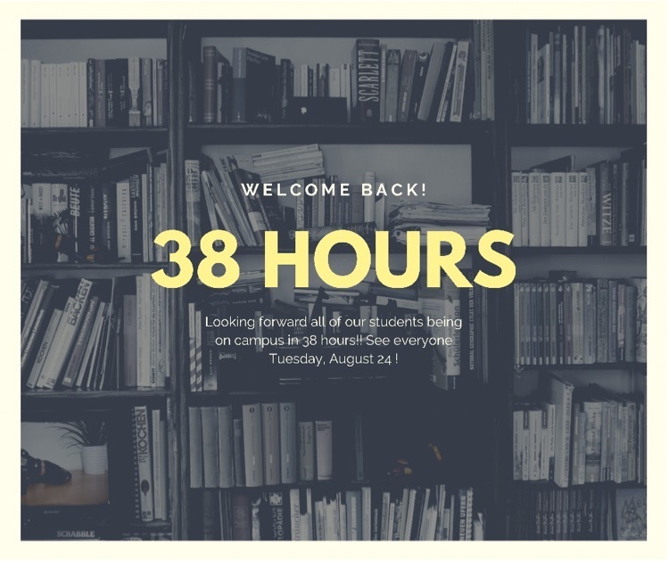 38 hours until back