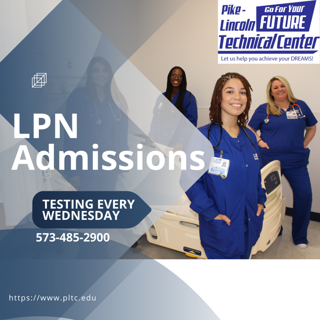 LPN students standing around a hospital bed
